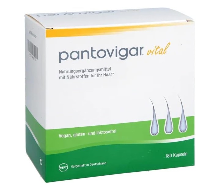 pantovigar vital パントガール女性用育毛薬 180錠 ドイツメーカー x 2個セット