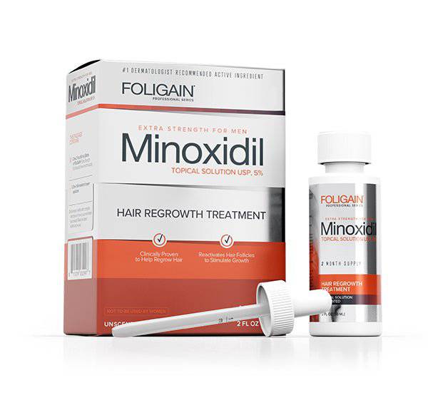 FOLIGAIN ミノキシジル5% 男性用発毛トリートメント 育毛剤 59ml 1ヶ月