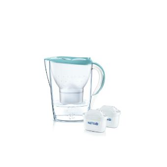 BRITA ブリタ マレーラ ポット型浄水器 ライトブルー (カートリッジ2個付) 106386