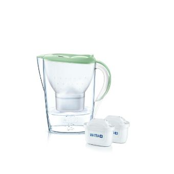 BRITA ブリタ (マレーラ) ポット型浄水器 ライトグリーン (カートリッジ2個付)