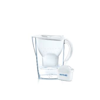 BRITA ブリタ (マレーラCool) ポット型浄水器 ホワイト (カートリッジ1個付)