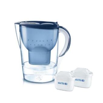 BRITA ブリタ (マレーラXL) ポット型浄水器 ブルー (カートリッジ2個付)