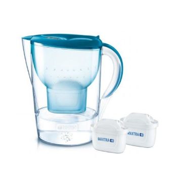 BRITA ブリタ (マレーラXL) ポット型浄水器 ぺトロール (カートリッジ2個付)