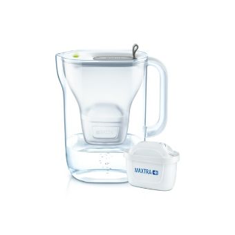 BRITA ブリタ Style (スタイル) ポット型浄水器 グレー (カートリッジ1個付)