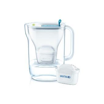 BRITA ブリタ Style (スタイル) ポット型浄水器 ブルー (カートリッジ1個付)