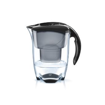 BRITA ブリタ (エレマリスCool) ポット型浄水器 ブラック (カートリッジ1個付)