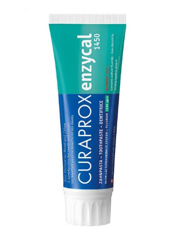 CURAPROX クラプロックス エンザイカル 1450PPMフッ化物 歯磨き粉 75ml