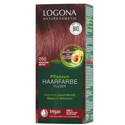 LOGONA ロゴナ ハーバルヘアカラー (050 マホガニーブラウン) 100g