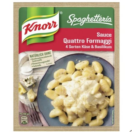 Knorr クノール スパゲッテリア クアトロフォルマッジソース 50g