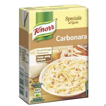 Knorr クノール スペシャルアルグスト カルボナーラ 370g