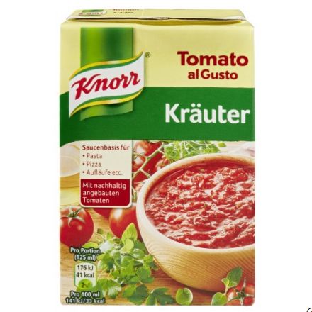 Knorr クノール トマトアルグスト ハーブソース 370g