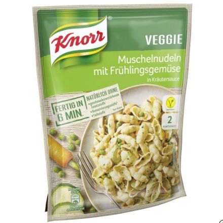 Knorr クノール ベジ スプリングベジタブル入りシェルパスタ ハーブソース添え 155g