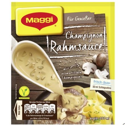 Maggi マギー フォーグルメ マッシュルームラームソース 250ml分