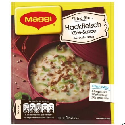 Maggi マギー アイデアフォー ひき肉ネギスープ 46 g