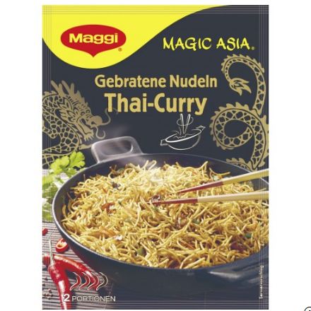 Maggi マギー マジックアジア 焼きそば タイカレー 130g