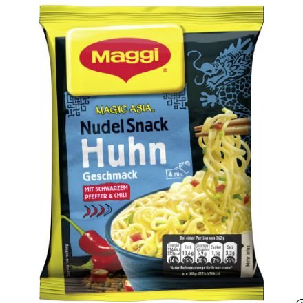 Maggi マギー マジックアジア ヌードルスナック チキン 62g