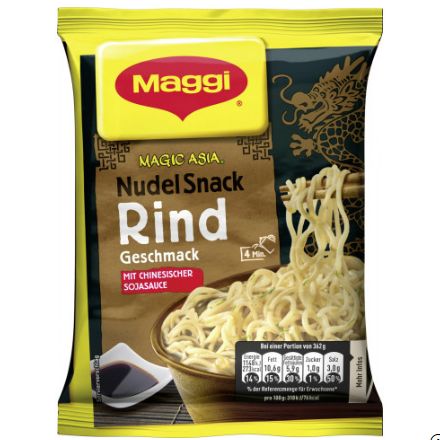 Maggi マギー マジックアジア ヌードルスナック ビーフ 62g