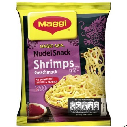 Maggi マギー マジックアジア ヌードルスナック シュリンプ 62g