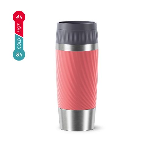 Emsa エムザ TRAVEL MUG 
クイックプレスキャップ 0.36L リビングコーラル