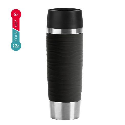 Emsa エムザ TRAVEL MUG Waves Grande 0.5L ブラック