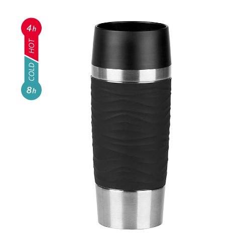 Emsa エムザ TRAVEL MUG Waves 0.36L ブラック