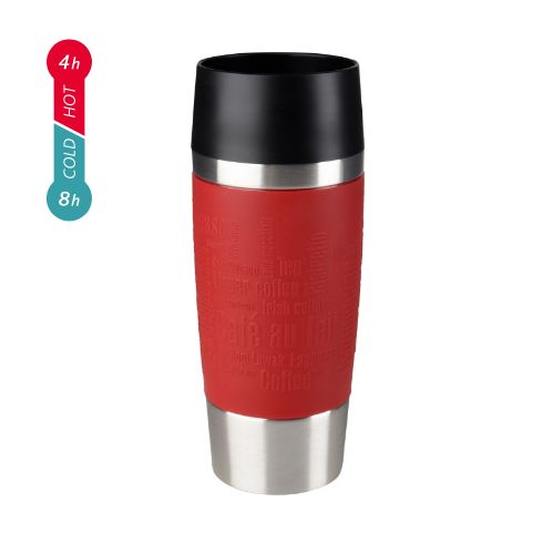 Emsa エムザ TRAVEL MUG Classic 0.36L レッド