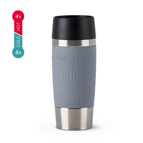 Emsa エムザ TRAVEL MUG Classic 0.36L ペッパーグレー