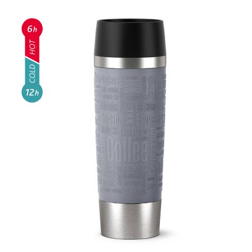 Emsa エムザ TRAVEL MUG Classic  0.5L ペッパーグレー