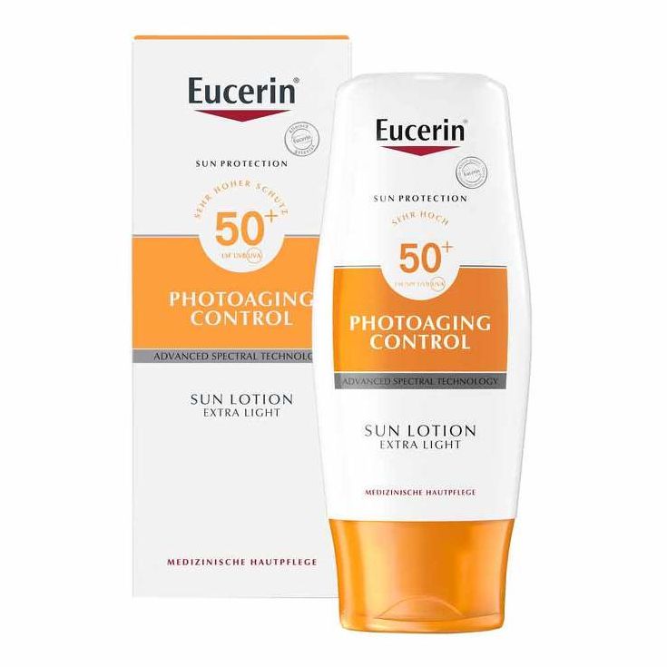 Eucerin サンローション エクストラライト SPF50+ 150ml