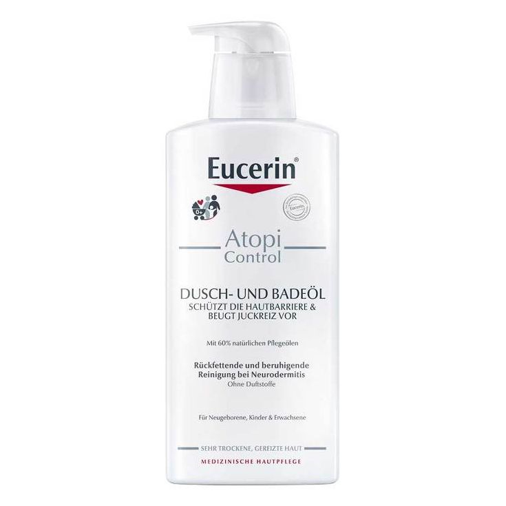 Eucerin ユーセリン アトピーコントロール バス&シャワーオイル 400ml