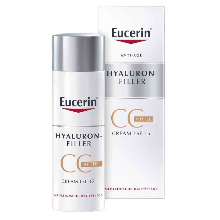 Eucerin ヒアルロンフィラー CCクリーム ミディアム SPF15 50ml