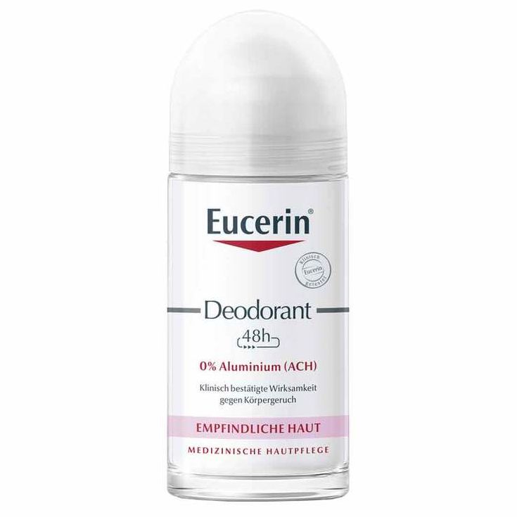 Eucerin 48h アルミニウムフリー デオドラント センシティブスキン ロールオン 50ml