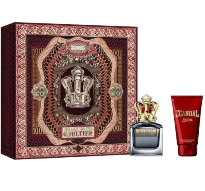Jean Paul Gaultier スキャンダル プールオム ギフトセット 1個 (スキャンダル オードトワレフォーヒム 50ml + シャワージェル 75ml)