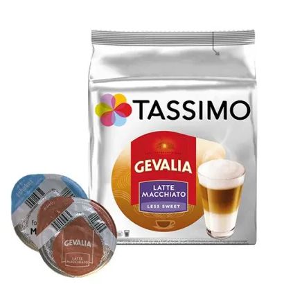 Gevalia ラテマキアート レススイート (Tassimo用カプセル) 16個