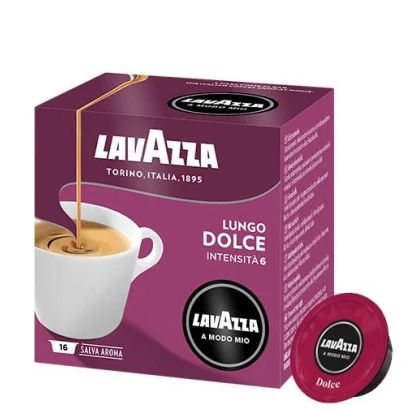 Lavazza ルンゴ ドルチェ (Lavazza A Modo Mio用カプセル) 16個