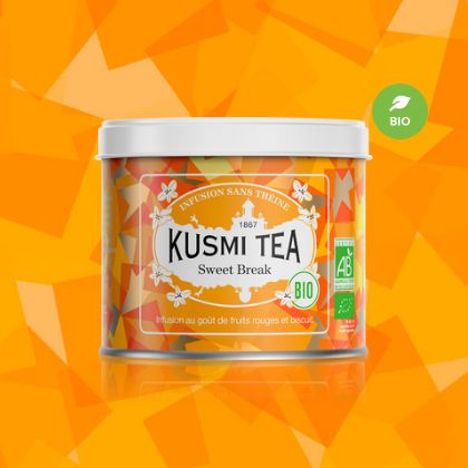 KUSMI TEA クスミティー スウィートブレイク オーガニック メタルカン 100g