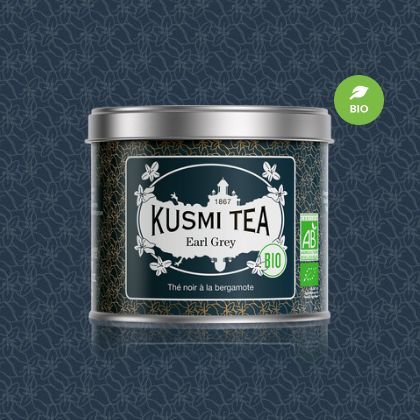 KUSMI TEA クスミティー アールグレイ オーガニック メタルカン 100g