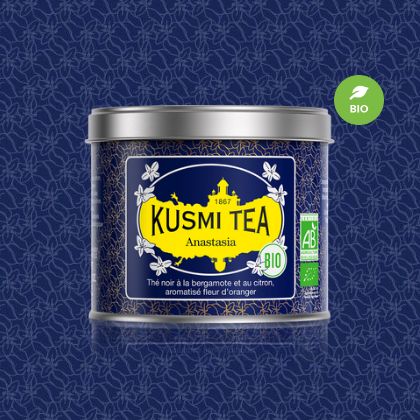 KUSMI TEA クスミティー アナスタシア オーガニック メタルカン 100g