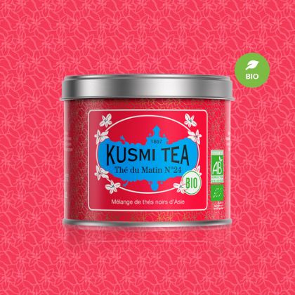 KUSMI TEA クスミティー ロシアンモーニング No.24 オーガニック メタルカン 100g