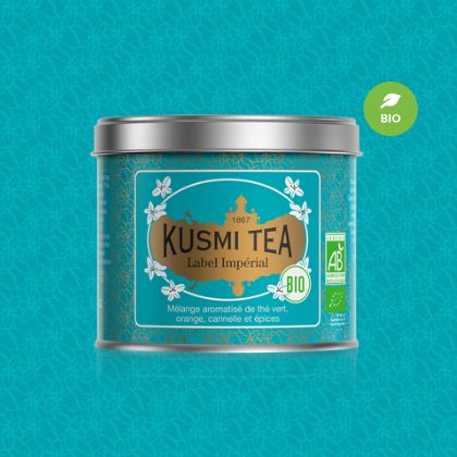 KUSMI TEA クスミティー インペリアルラベル オーガニック メタルカン 100g