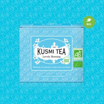 KUSMI TEA クスミティー ラブリーモーニング オーガニック ティーバッグ 20個