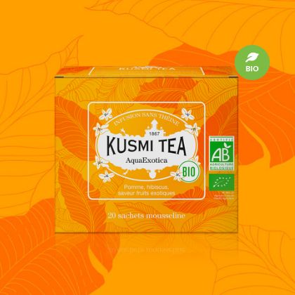 KUSMI TEA クスミティー アクアエグゾティカ オーガニック ティーバッグ 20個