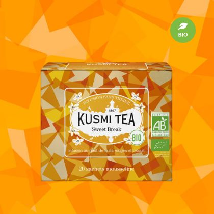 KUSMI TEA クスミティー スウィートブレイク オーガニック ティーバッグ 20個