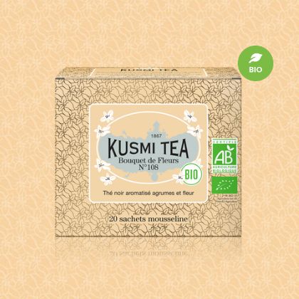 KUSMI TEA クスミティー ブーケオブフラワー No.108 オーガニック ティーバッグ