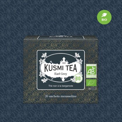 KUSMI TEA クスミティー アールグレイ オーガニック ティーバッグ 20個