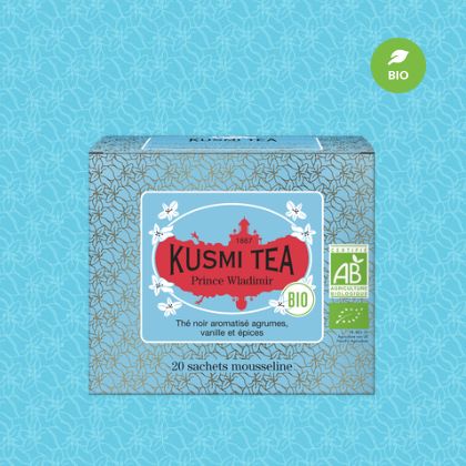 KUSMI TEA クスミティー プリンスウエディミル オーガニック ティーバッグ 20個