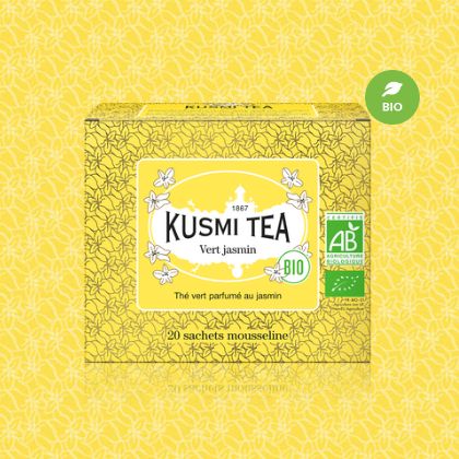 KUSMI TEA クスミティー ジャスミンティー オーガニック ティーバッグ 20個