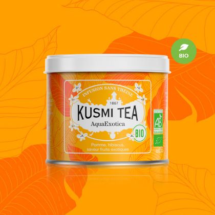 KUSMI TEA クスミティー アクアエグゾティカ オーガニック メタルカン 100g