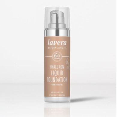 Lavera ラヴェーラ ヒアルロンリキッドファンデーション -クールハニー 04- 30ml