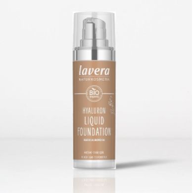 Lavera ラヴェーラ ヒアルロンリキッドファンデーション -ウォームアーモンド 06- 30ml